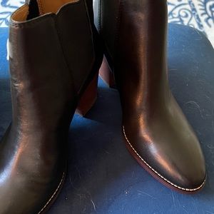Boots J Crew never worn still in box with tagsSize 9. Originally $89. Now $60.